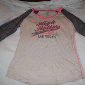 Las Vegas High Roller Baseball Shirt